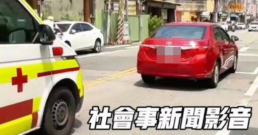 救護車鳴笛30秒! 頑固駕駛不讓道慘遭吊照罰3600