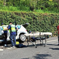 無煞車痕、監視器死角 基隆夫妻台3線自撞夫亡妻昏迷
