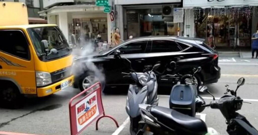 桃園7旬翁逆向撞工程車 疑中風釀禍送醫搶救