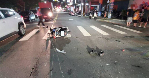 趕路處理糾紛！蘆洲警闖紅燈遭轎車撞擊 被噴飛急送醫