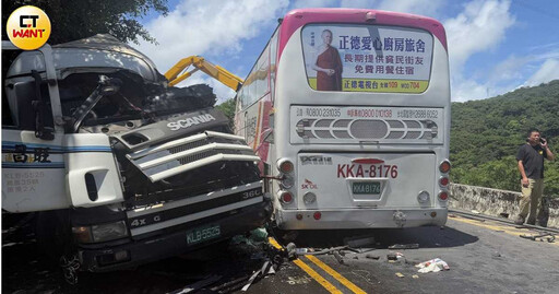 獨/女高中生國光客運逃死劫 還原驚險瞬間:砂石車從頭上削過