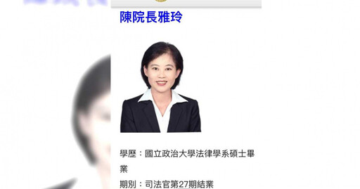 基隆地院法官姚貴美抗罰失敗 懲戒法院:法官要有最起碼的自我要求