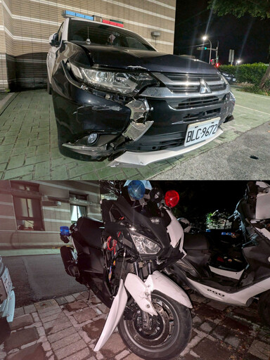 越籍男深夜酒駕拒檢 逆向狂飆撞警車吞35萬罰單