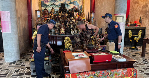 神明面前偷錢母還潑神像液體 脫序女落網竟稱「為了紓壓」