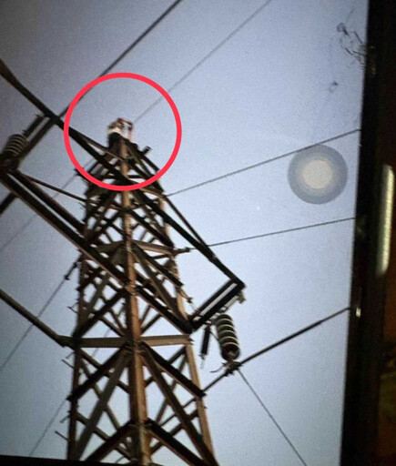 大同山森林火警! 為日落爬高壓電塔 男子生前畫面曝