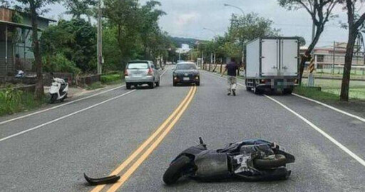 彰化19歲男逆向機車對撞 少年腿爆裂命危急救
