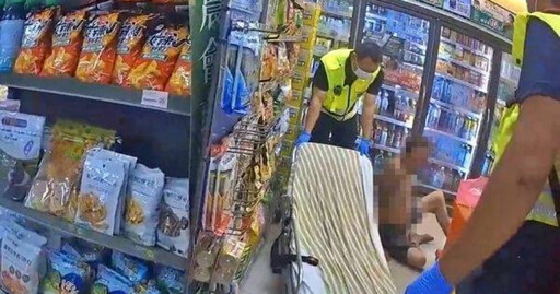 「路人倒地」現場驚現通緝犯 警專實習生機警逮人