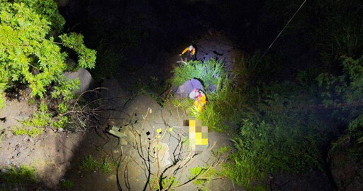 鬼月首夜驚魂 重機男阿里山公路失控墜50米深谷