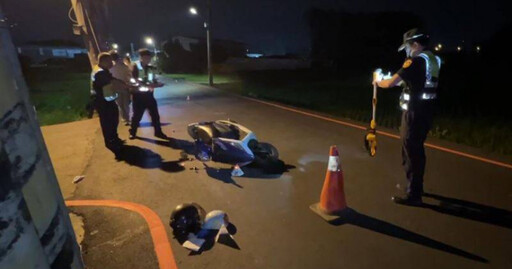 台中驚悚對撞！男騎士噴飛落田 母女雙載重傷送醫