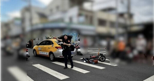 酒駕女騎電動車撞小客車 真實身份竟是通緝犯