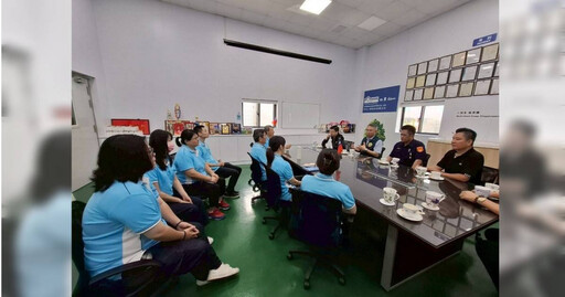 強力打詐企業同行!瑞芳警進工業區開講 揭露識詐招式