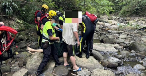 平溪三坑溪戲水變悲劇 男飲酒後溺斃友人救援險捲入溪中