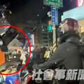 高雄路口超車糾紛大爆發 男騎士竟掏鑽頭恐嚇
