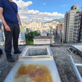 文山區大樓水塔男屍身分曝光 警方推測「疑拆梯想變賣」不慎溺斃
