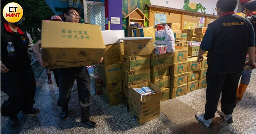 各界愛心接力助花蓮災民渡難關 警提醒小心詐團「趁水打劫」騙善款
