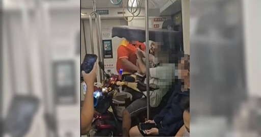 高雄捷運驚見暴力！ 身障男喊「借過」竟遭壯男痛毆推下月台