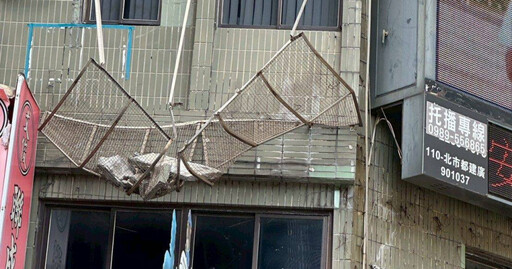 大樓外牆磁磚掉落「砸中路人頭部」 北市建管處：重罰30萬
