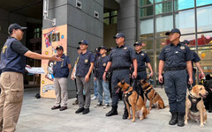 耶誕城今登場！ 新北警啟動「科技防衛網」 警犬、騎警隊全出動