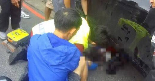 生日遇死劫!23歲騎士直行遭賓士左轉捲車底20分鐘 慘被奪命