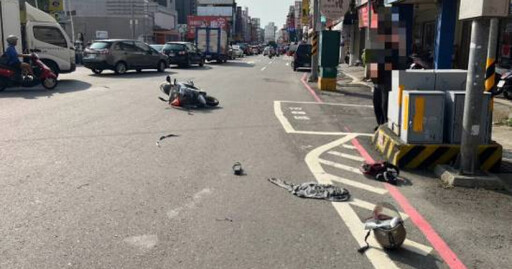 高雄驚險一幕!機車騎士閃避「鬼切」客車 擦撞同行騎士昏迷送醫