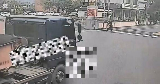 悲劇！壯濱路清晨單車遭砂石車碾壓 79歲老翁命喪車底