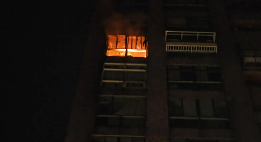 快訊/收假不平靜！基隆「大香港公寓大廈」驚傳火警 消防救出「1男性」