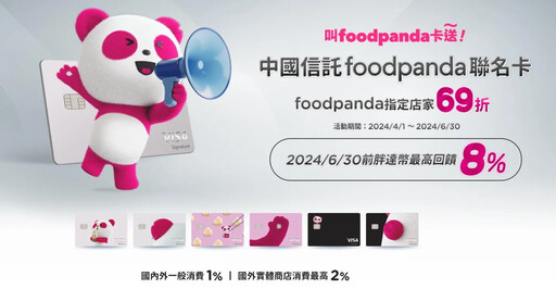 才剛推出就被併購！「foodpanda聯名卡」權益受影響？中信銀：服務都正常