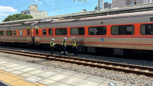 台鐵苗栗站旅客落軌「慘死車底」 自強號煞不住當場輾過