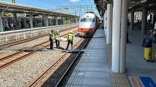 苗栗火車站女子落軌遭輾斃！「身首分離」卡自強號車底 驚悚畫面曝光