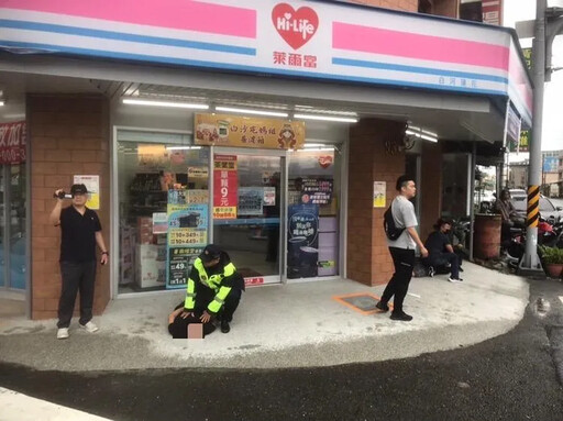 影/警匪電影真實上演！台南詐騙車手見同夥遭逮 駕車逃猛撞偵防車