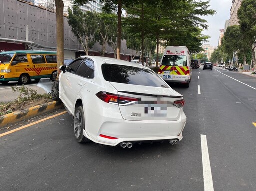 影/林口自撞分隔島「輕熟女消失」前科一大串！ 車上找到海洛因