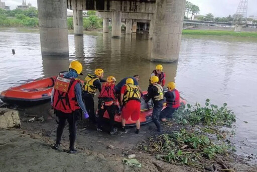 快訊/「吵架拉女兒跳河」爸爸遺體找到了！台南鹽水溪她游上岸