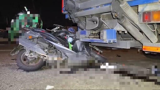 快訊/新北死亡車禍！貨車司機違停吃宵夜 外送員騎車「高速撞上車尾」不治