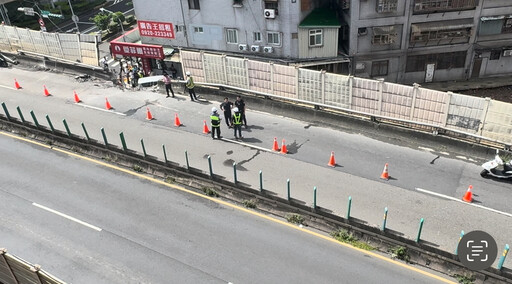 快訊/鋼梁闖禍路斷！忠孝橋09:50內側車道開放 往台北通了