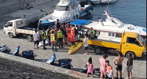 快訊/綠島SUP驚魂！3遊客遭大浪捲至外海 娛樂船獲報到場救援