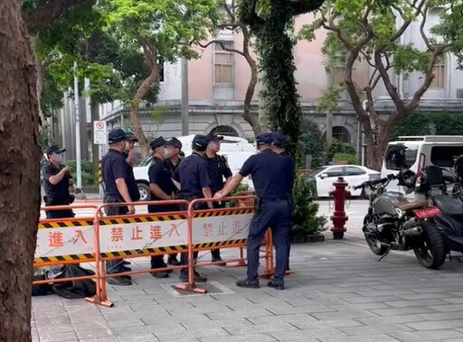 館長曾喊帶走柯就包圍! 廉政署在總統府旁 轄區如臨大敵維安措施曝