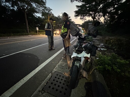 金門詭異車禍！休旅車駕駛稱「閃黑影」衝對向車道 騎士慘遭撞飛滿地血