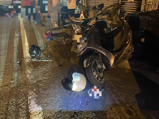 快訊/重大車禍！台中三寶媽載兒「鬼切」逆向跨雙黃線 對向騎士猛撞釀3傷