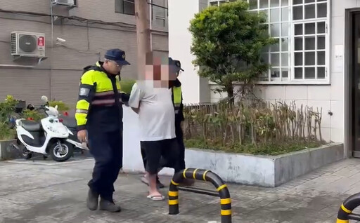 影/求復合遭拒拿筆狂插前女友頭部 莽男遭警壓制喊「就是想被關啦」