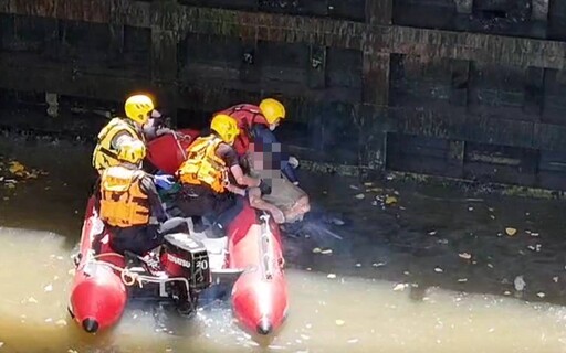 快訊/大雨滂沱！花壇8旬翁「巡田水」墜溝 失聯第3天遺體找到了