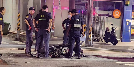 快訊/中秋夜驚悚車禍！台南酒駕男逆向高速撞毀機車 釀火燒車還肇逃遭逮