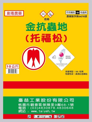 腎臟名醫懷疑托福松是「人為下毒」！農藥行稱「具濃烈臭味」：少人買且需實名制