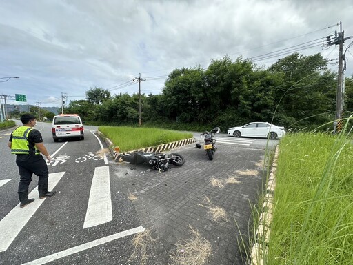 快訊/花蓮台9線爆嚴重車禍！60歲重機女騎士疑自撞安全島 命危送醫搶救