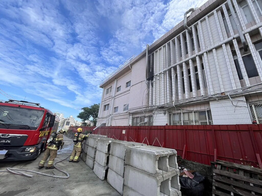 快訊/台南大學榮譽校區光電實驗室驚傳火警！警消17分鐘撲滅 幸無人傷亡