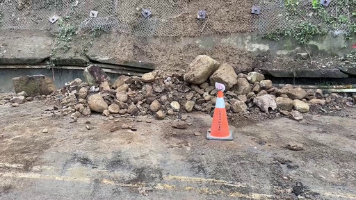 快訊/苗栗台62線豪雨釀禍！工人遭「直徑1公尺」砸穿防護網落石擊中身亡