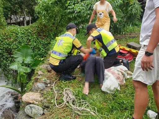 快訊/台東豪雨釀大排暴漲！2農民清樹枝落水 1人送醫宣告不治