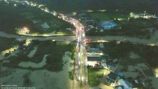 快訊/空拍圖曝光！山陀兒帶來暴雨北海岸汪洋一片 新北市８處道路不通