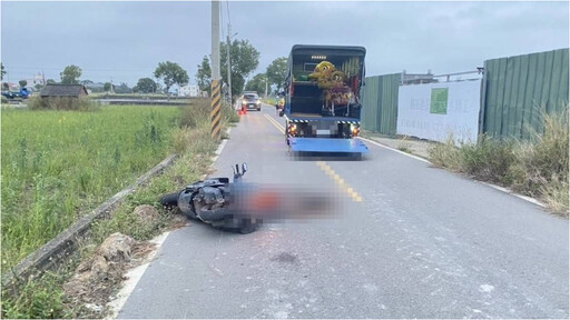 苗栗遶境死亡車禍！騎士擦撞酒駕貨車 頭破血流慘死