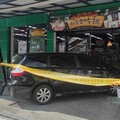 影/把油門當煞車！彰化31歲正妹開牛頭牌撞進超市 男差1秒沒命