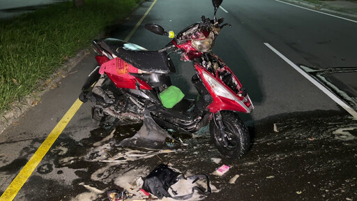 影/台東重大車禍！阿嬤騎車慘遭撞飛「機車變火球、後座孫腦出血命危」